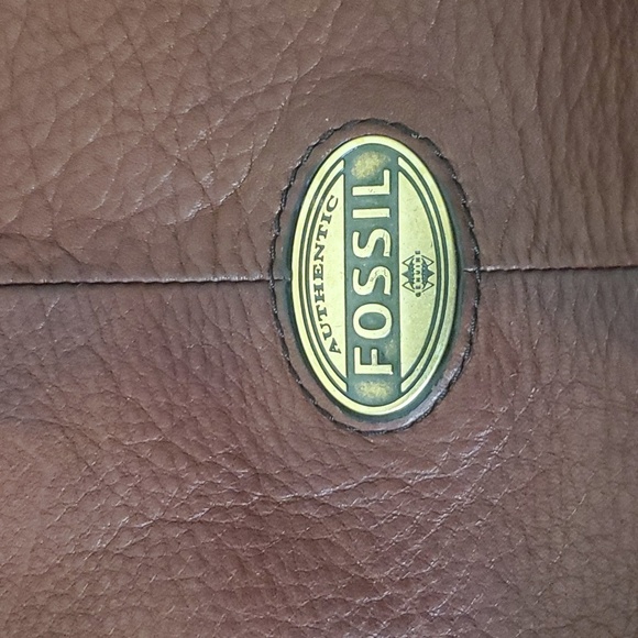 Women’s Fossil Long Live Vintage Leather Explorer Hobo Bag - Picture 5 of 12